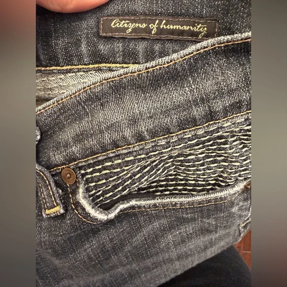 Citizens of Humanity Bootcut Jeans – Dark Wash, Size 30 - Picture 9 of 11